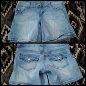 Light Blue Jean Shorts